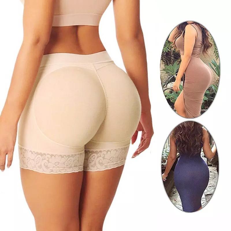 Kvinners rumpeløft og form underbukser Fake Ass Body Boxershorts