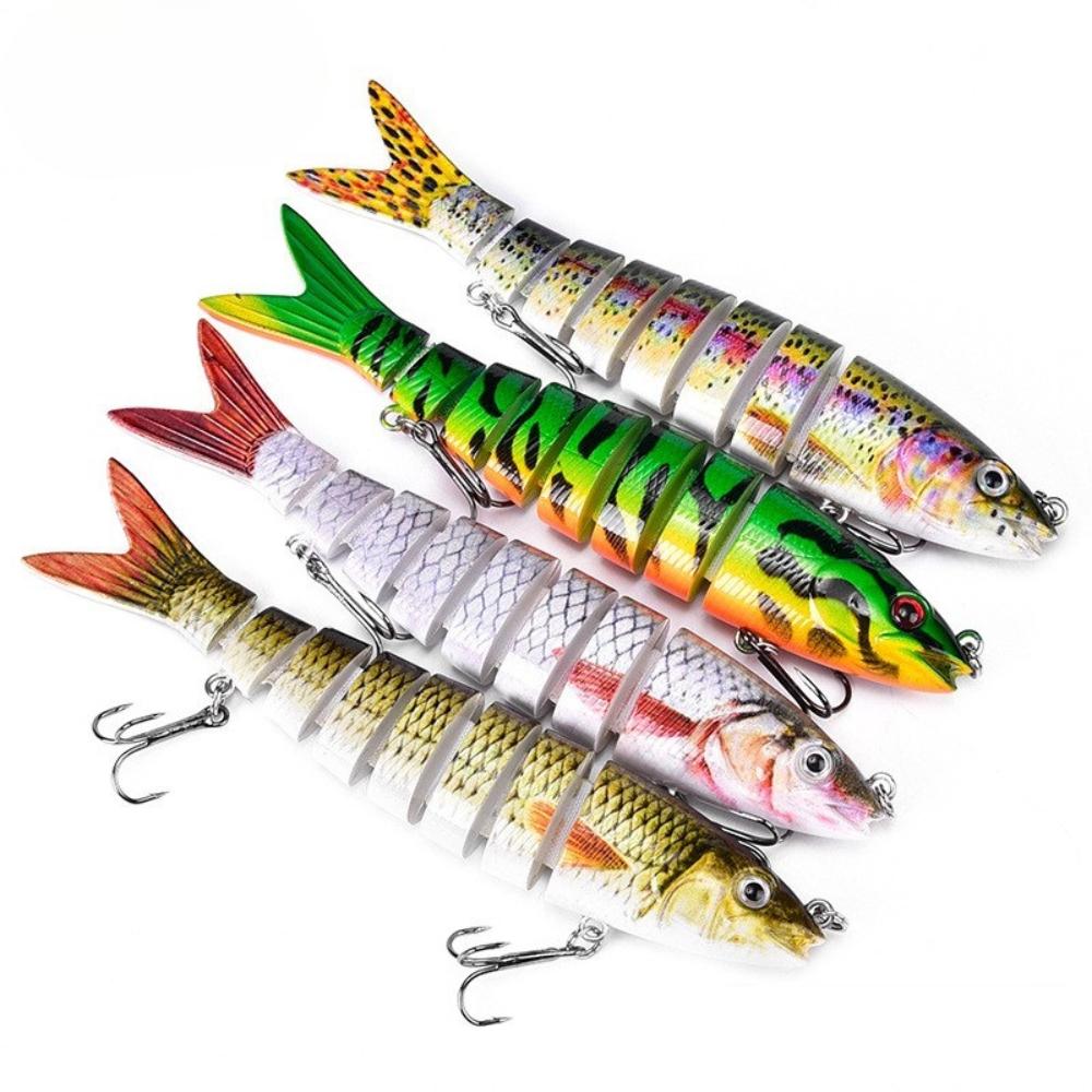 Set of Multi-section Luya Bait 8-section Fish Freshwater Sea Fishing Bait Hard Bait Luya Bait Is Sold Far Away 13.5cm
