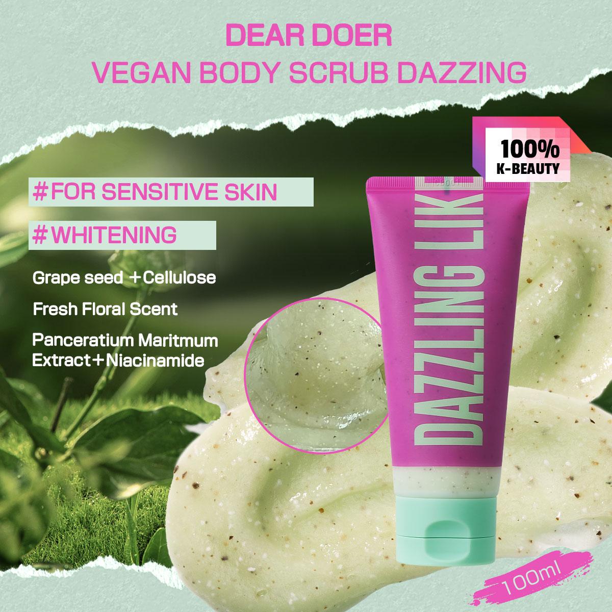 DearDoer Vegan Body Scrub Dazzing 100ml