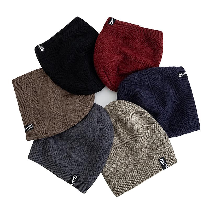 Unisex Warme Wintermützen Pfeilmuster Mode Herren Damen Ski Beanie Mütze Lässige Deko Winter Strickmütze