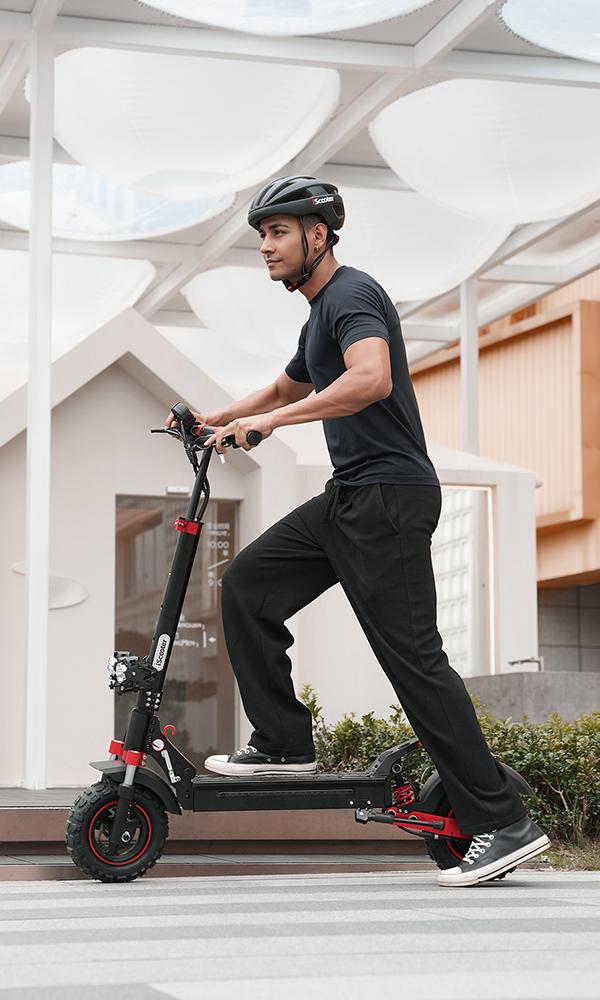 iScooter iX5S Electric Scooter 1000W 15Ah 11'' Off-Road Pneumatic Tires speed 25KM/H 60-65KM Range Adult Electric Scooters
