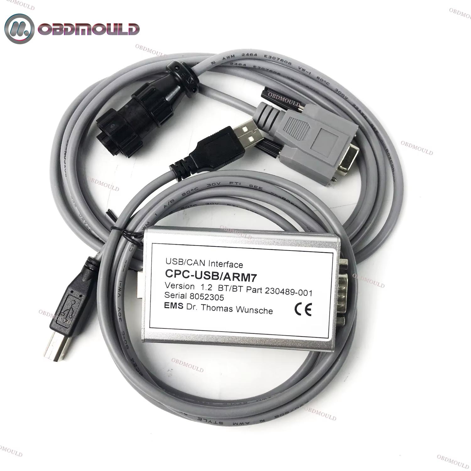 Toyota BT CANBOX CPC USB ARM7 Forklift Truck CANBOX Diagnosis Tool CAN Interface CAN Bus Line Truckcom Diagnostic Tool