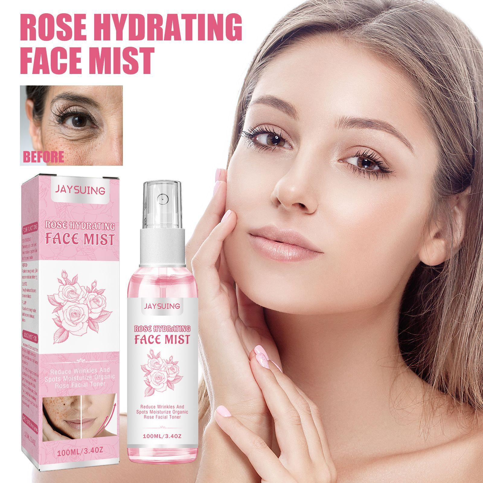 Rose Facial Toner for Deep Hydration Oil Control and Fine Line Reduction GYY