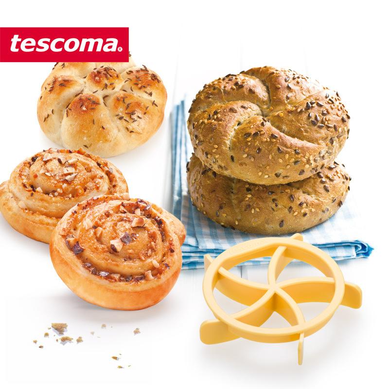 Plastic Croissant Cutters Bread Line Mould Dessert Stamper Roll Maker Baking Pastry Tools Bakeware Kitchen Gadgets