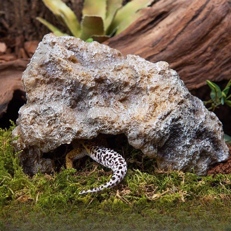 Kletternde Haustiersimulation Felslandschaft Harzversteck Palast Eidechsenhöhle Versteck Ceratophrys Wüste Haustierversteckobjekt