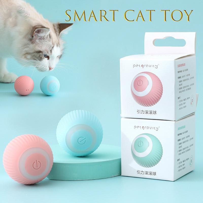 Intelligentes Katzenspielzeug, automatischer rollender Ball, elektrisches  Katzenspielzeug, interaktiv, fr Katzen, Training, selbstbewegendes  Ktzchenspielzeug, Haustierzubehr gnstig kaufen  Preis, kostenloser  Versand, echte Bewertungen mit Fotos  Joom