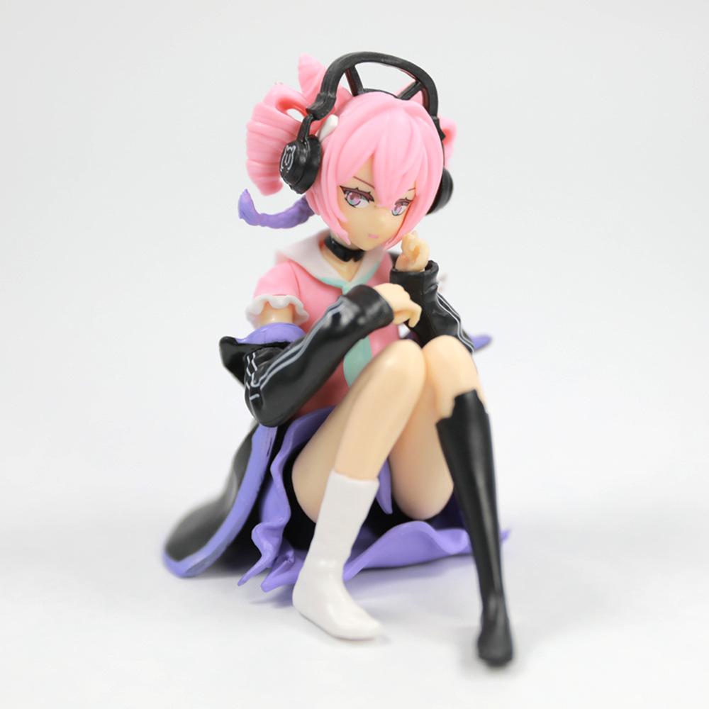 Furyu Action Figure Sitting Posture Girls Statue Model Pvc Collectible Decoration Toy Birthday Gift