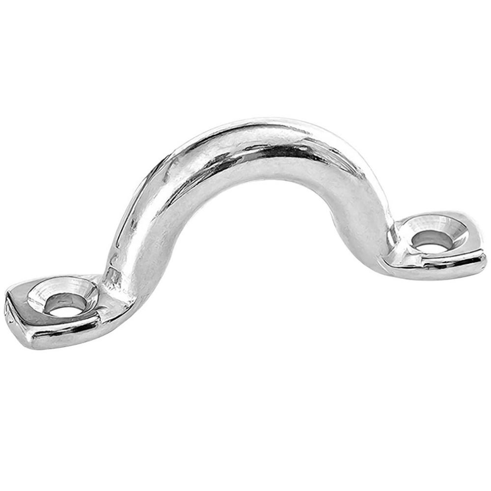 4-Piece Marine-Grade 316 Stainless Steel Deck Rings – Corrosion-Resistant Eye Straps For Boats, Kayaks, Awnings – Sizes 4-10mm – Securing & Hanging