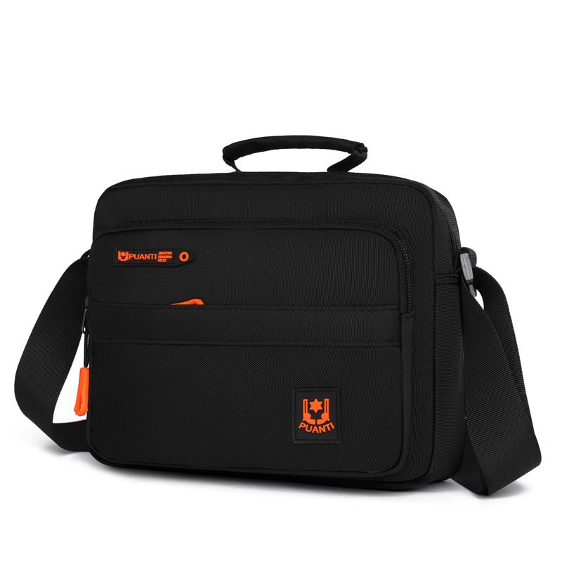 Multi-Function Small Men Handbag Simple Oxford Casual Shoulder Bags for Men Crossbody Bag Vintage Summer Oxford Messenger Bag