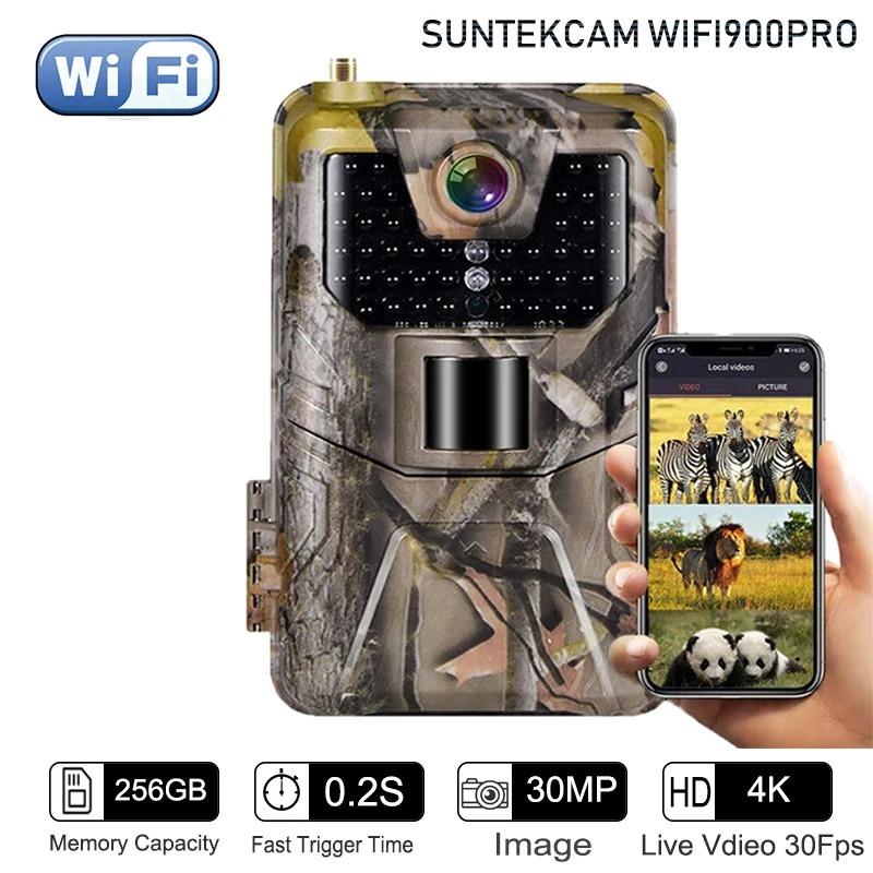 Fotocamera da caccia SUNTEKCAM Wifi900pro, 36MP, 4K, Impermeabile IP65