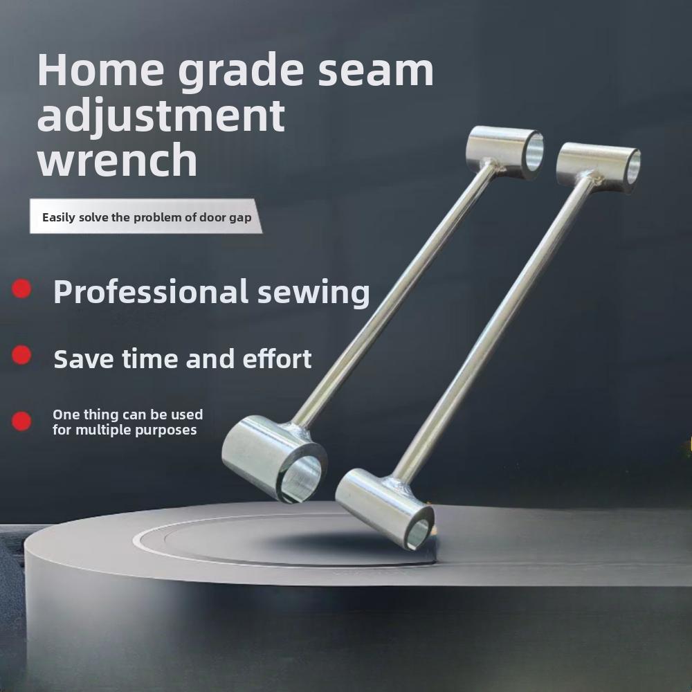 Double-head adjustment door seam tool multi-specification process, labor-saving, flag-shaped, surface-mounted hinge, selected seam adjustment wrench