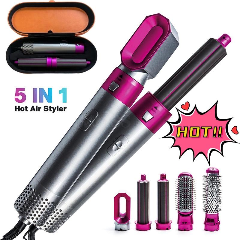 5 In 1 Professional Hot Airwrap Styler Curling Iron For Women