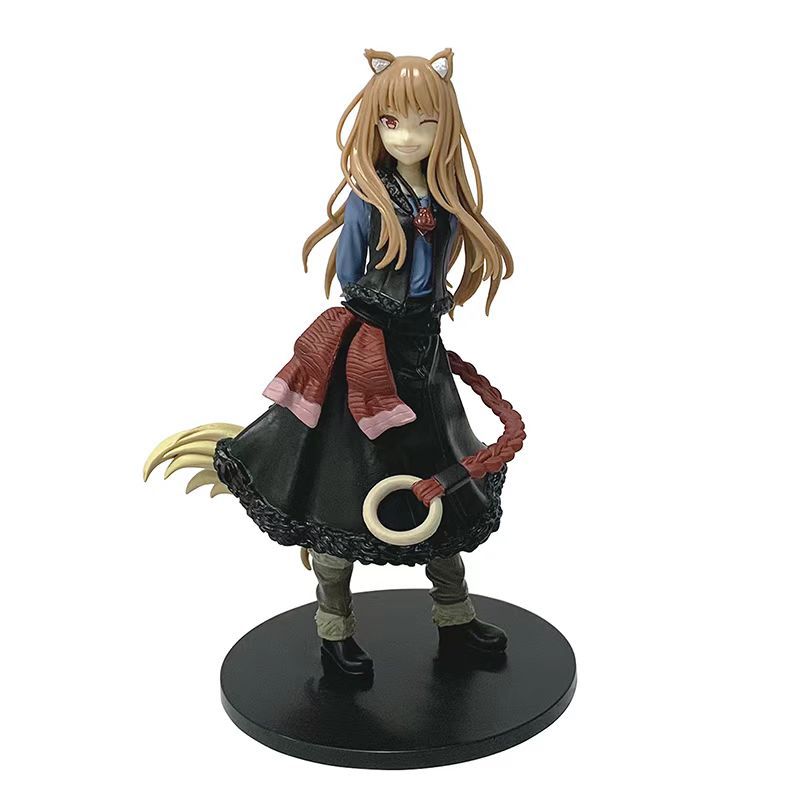 17cm Spice and Wolf Anime Holo Action Figure PVC Adult Collection Model Doll Toy