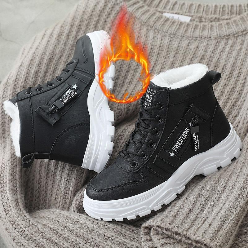 Women's Shoes, Height Increasing Boots, Cotton Boots, Thick Soled Shoes, Long Boots, Cold Resistant Shoes, Warm Shoes, Snow Boots, Anti Slip Shoes