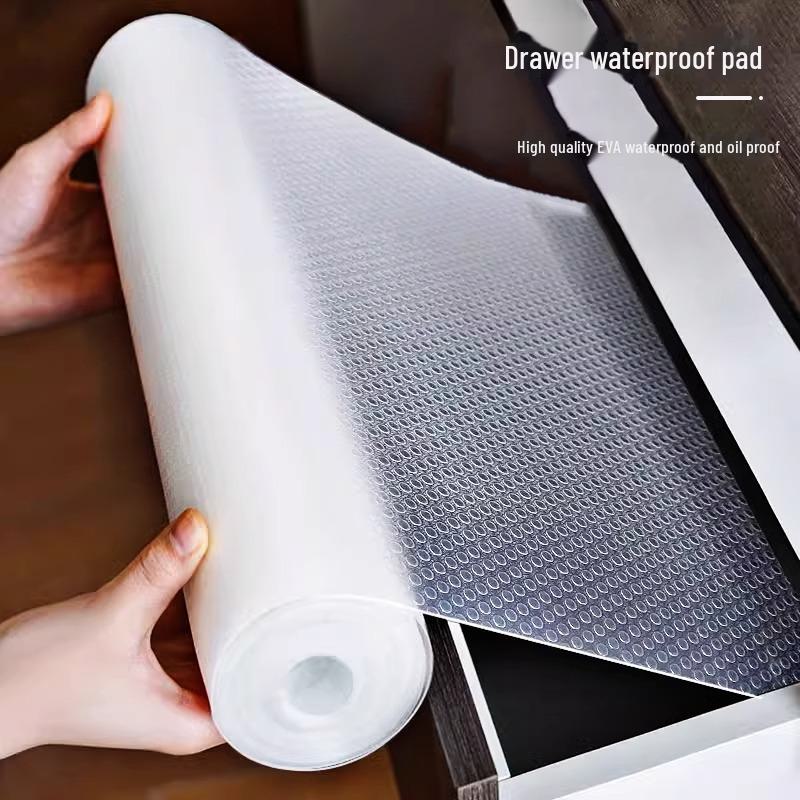 "Thick Transparent EVA Drawer Mat for Cabinet, Shoe Cabinet - Non-stick, Anti-dirty, Waterproof, Non-slip, Moisture-proof"
