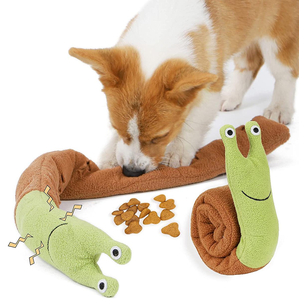 Pet Sniff Squeaky Dog Decryption Interactive Toy for Foraging Instinct Training Puppy Teething Educational Dog Toys