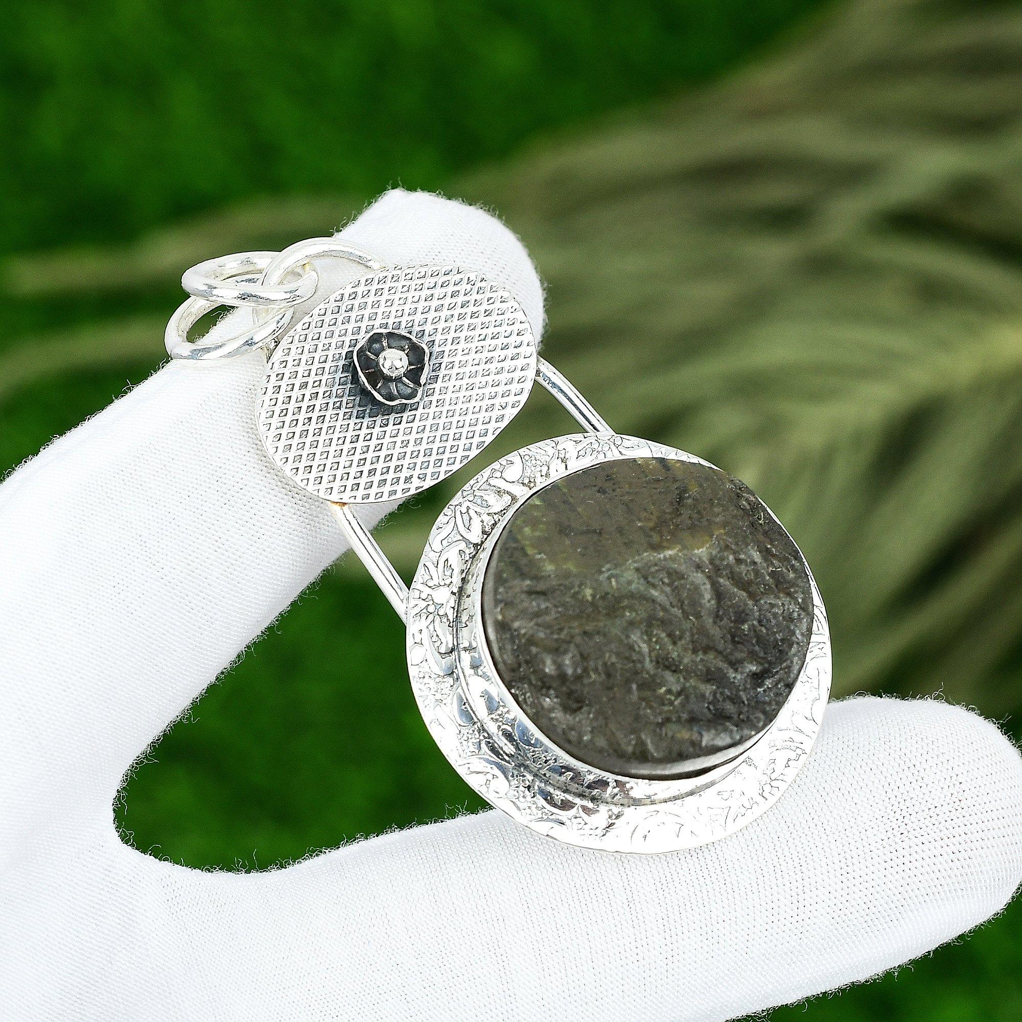 Easter Deal Labradorite Gemstone Anniversary Pendant Jewelry 925 Sterling Silver