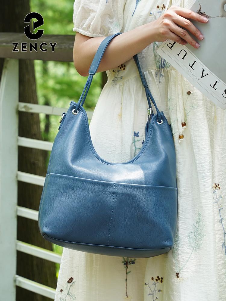Zency Genuine Leather Women's Hobo Bag