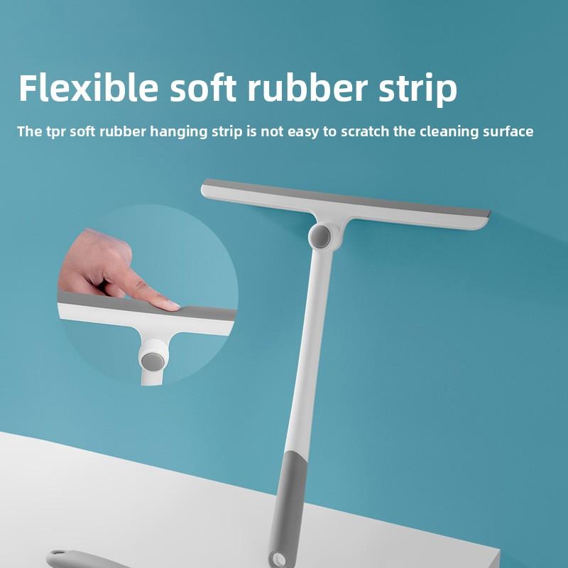 1 PZ Raschietto Doccia in Silicone Pulitore Bagni Tergipavimento Multiuso Pulizia Vetri Pavimento Finestre Strumento di Pulizia Domestico Tergivetro Acqua