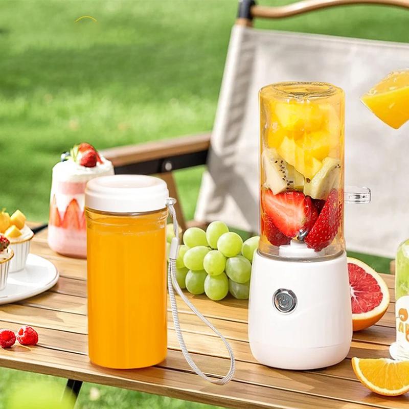 Portable Electric Juicer 10 Blades Fruit Juice Cup USB Rechargeable Automatic Small Juicer Smoothie Blender Machine Food Processor