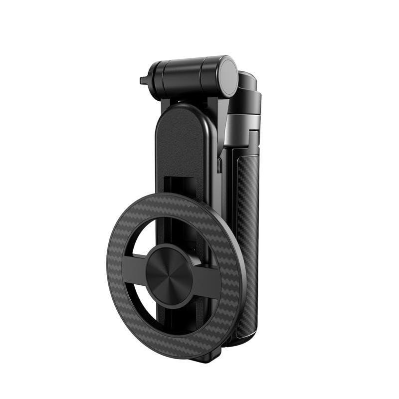 4-in-1 Magnetic Smartphone Stand 360 Rotation Mini Phone Grip Portable Telescopic Magnetic Mobile Tripod Stand For Live Streaming&Video Recording