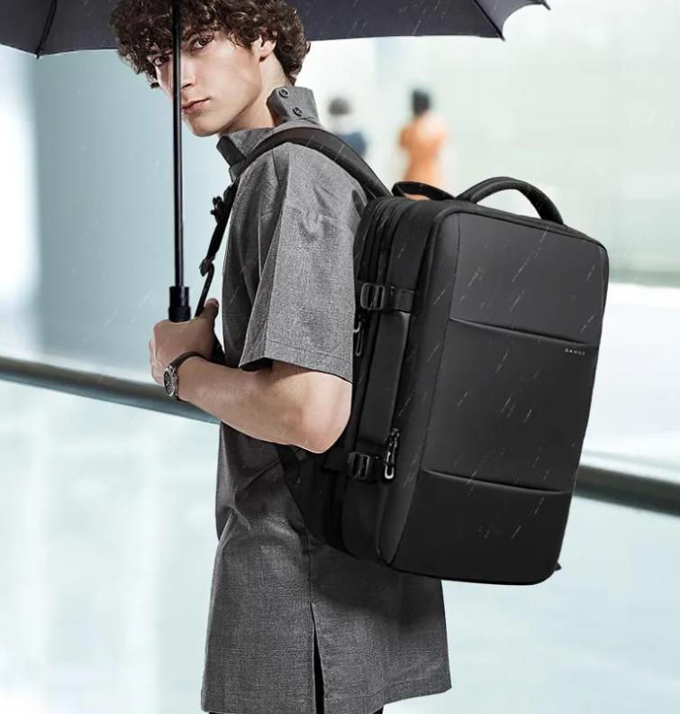 BANGE New Multifunction Expandable Outdoor Travel Backpack Unisex 15.6 16 17 Inch Business Laptop Backpack Bag