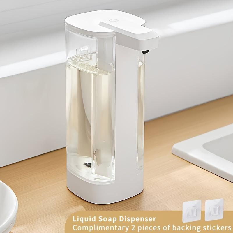 Automatic Dishwashing Machine Sensor, 500ml Large Capacity, USB Charging, Freestanding Hand Sanitizer Soap Dispenser for Kitchen Use
