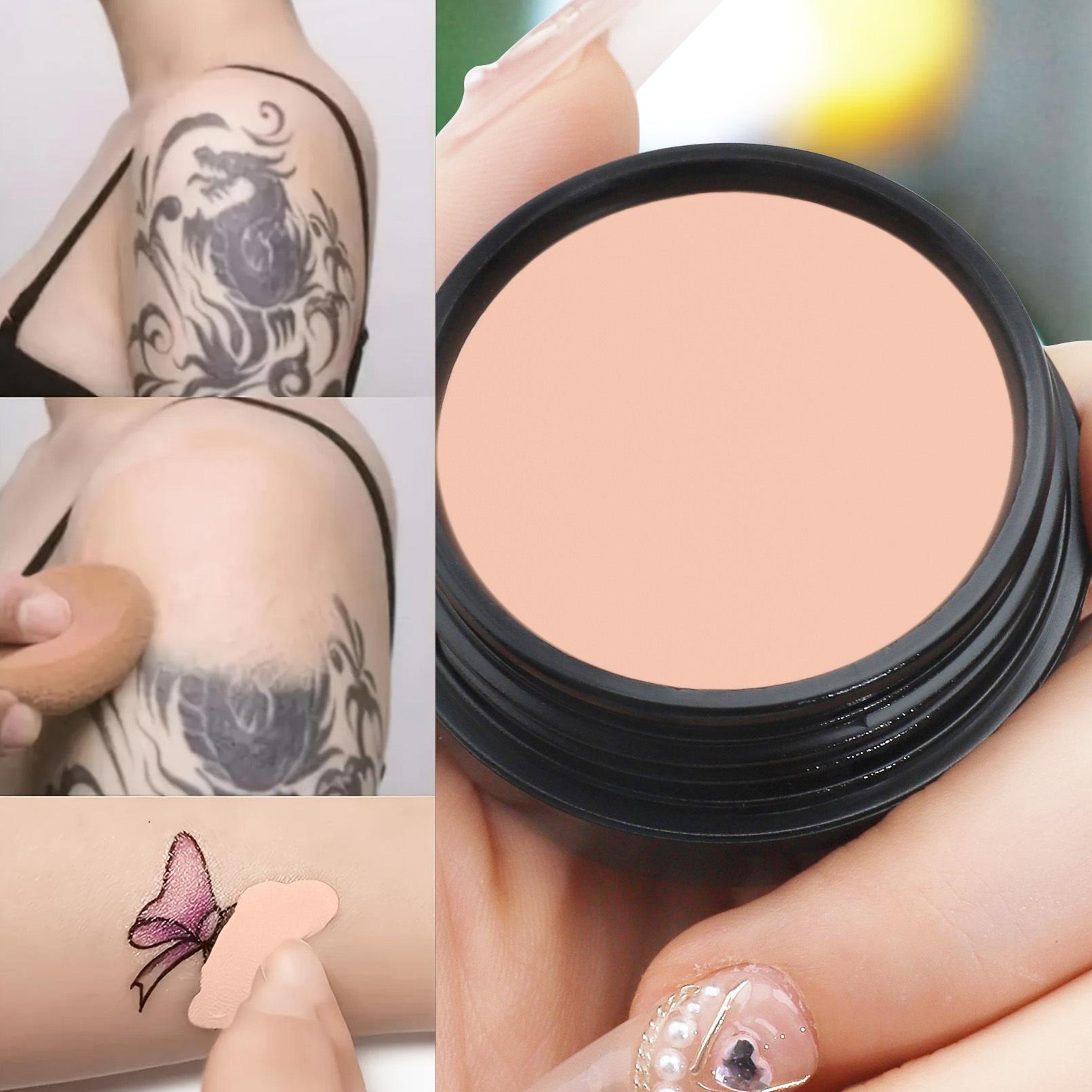 Full Coverage Concealer Cream - Waterproof, Matte Finish for All Skin Tones, Hides Scars & Dark Spots, Long-Lasting, Multi-Color, Plant-Based Formula