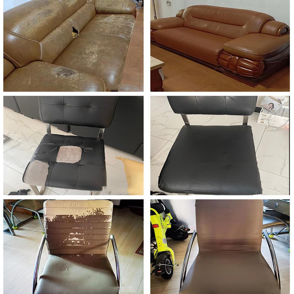 Repair Patches Self-Adhesive Leather PU Leather Fabric Stickers for Leather Clothes Sofa Car Seats Furniture Bags Repair Sticky