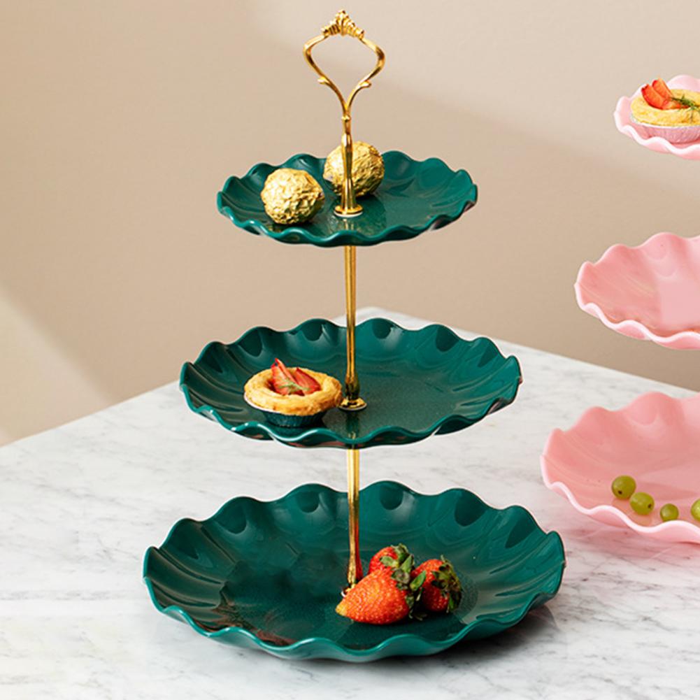 European Multi-Layer Fruit Plate for Living Room Ideal for Candy Snacks and Desserts