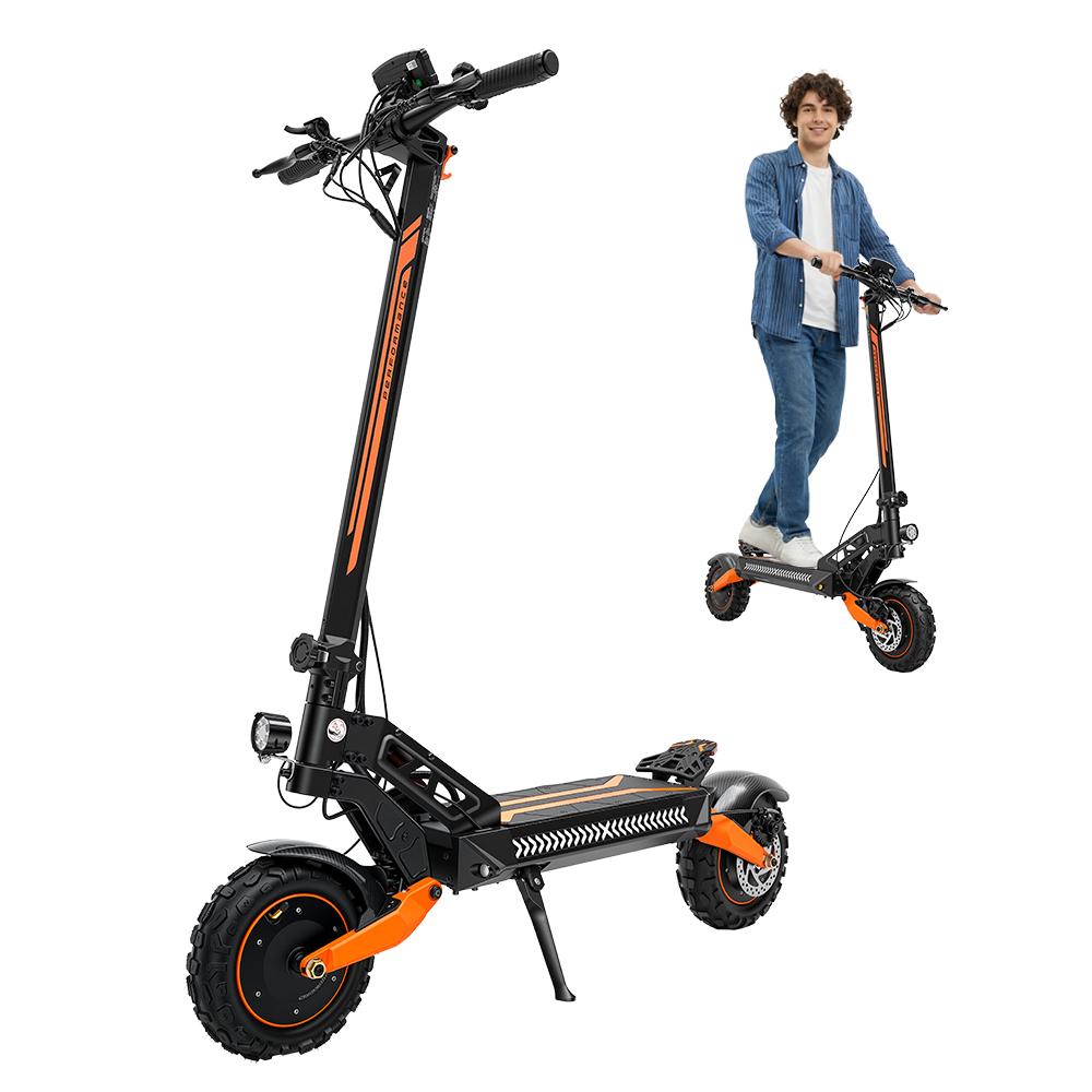 W12 Elektroroller 1500W*2 Doppelmotor 25Ah Akku 11'' Offroad-Reifen Doppelscheibenbremse Doppelfederung Geschwindigkeit 25KM/H Elektroroller