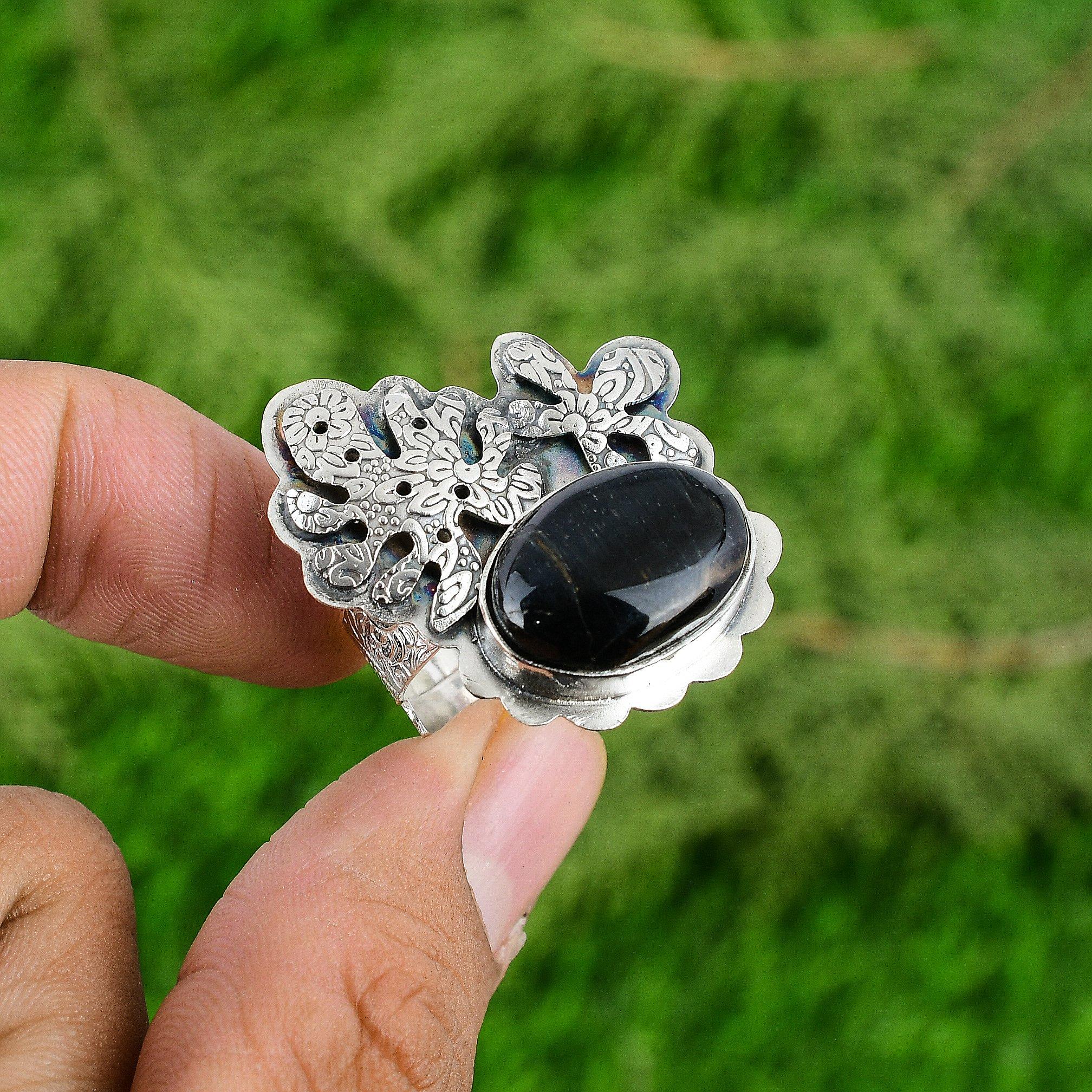Mothers Day Sale Nellite Stone Sterling Silver Daughter Promise New Ring Jewelry