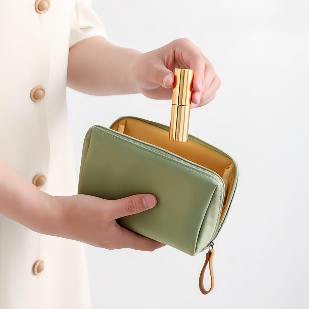 Makeup Bag Portable Cosmetic Organizer Pouch Women's Travel Waterproof Zipper Storage Bag