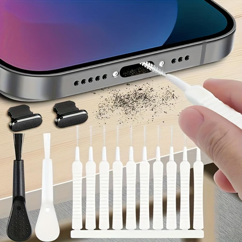 10-Piece Cleaning Brush Set for Computers, Notebooks, Keyboards and Electronic Devices Dust Set - Protection from Dust and Sundries