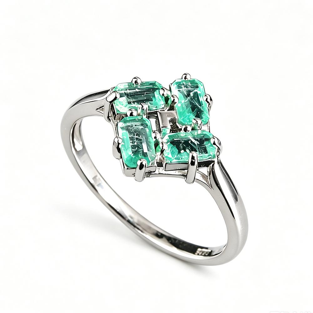 Natural Opal Heart Ring 925 Sterling Silver Gemstone Fine Jewelry for Women Birthday Anniversary Party Gift