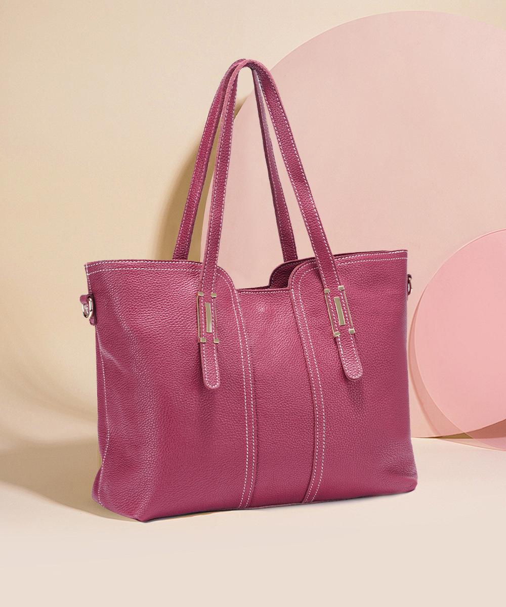 Zency Large Capacity Women Shoulder Bag Retro Tote Purse