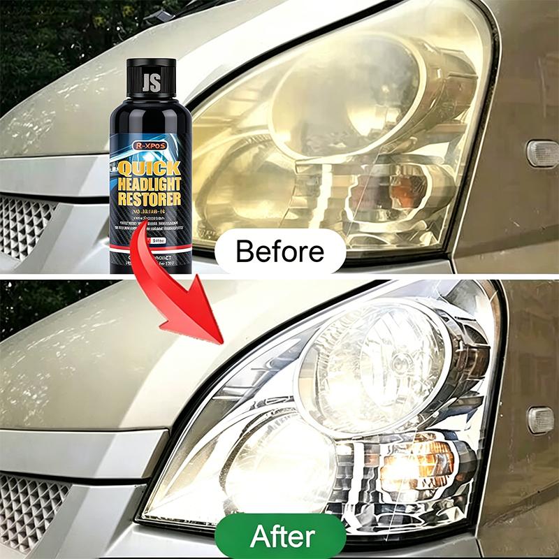 Headlight Restoration Polishing Headlamp Scratch Remover Repair Cleaning Paste Remove Oxidation Headlight Polish Liquid
