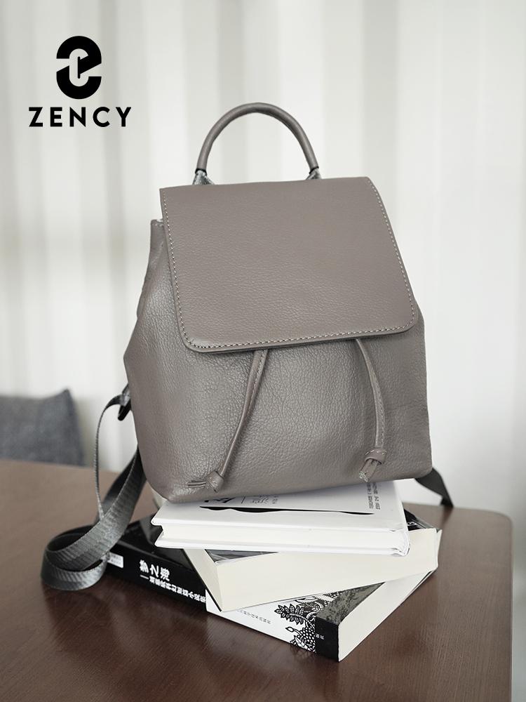 Zency Women Small Backpack 100% Genuine Leather