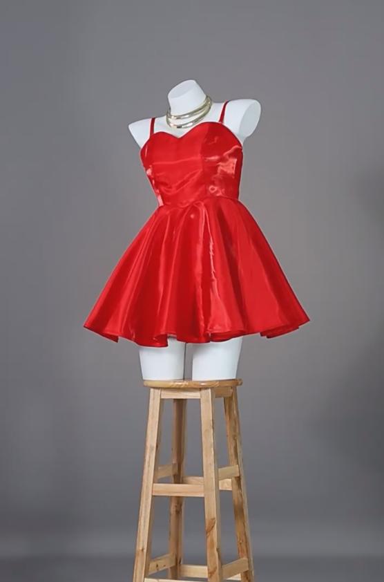 New PANTY & STOCKING with GARTERBELT Cosplay Costume Panty Anarchy Red Camisole Dress