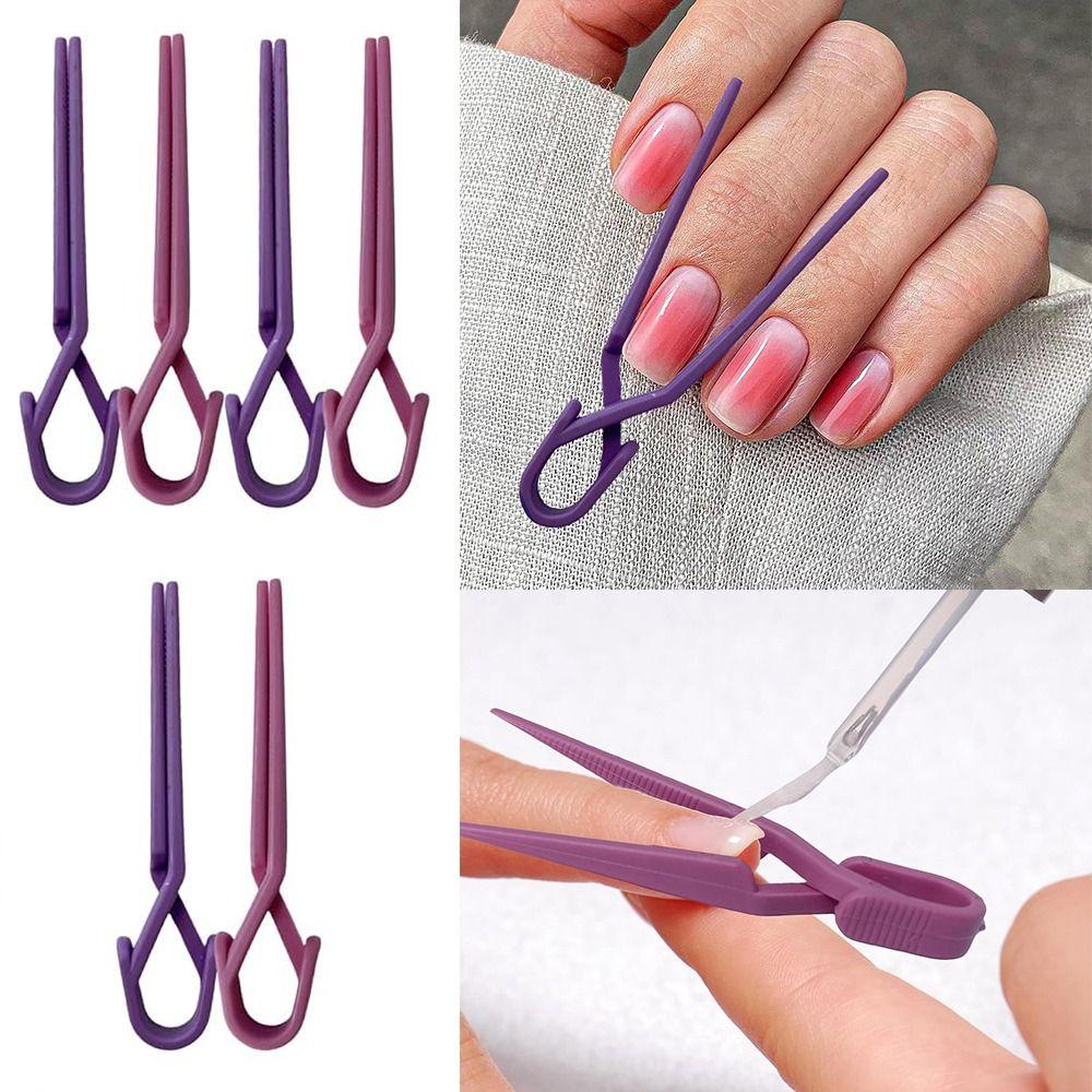 Set de agrafe pentru unghii, 10 buc. Agrafe de protecție pentru colorat pentru arta unghiilor, rezistente la scurgerea de lac de ulei, pentru a preveni scurgerea.