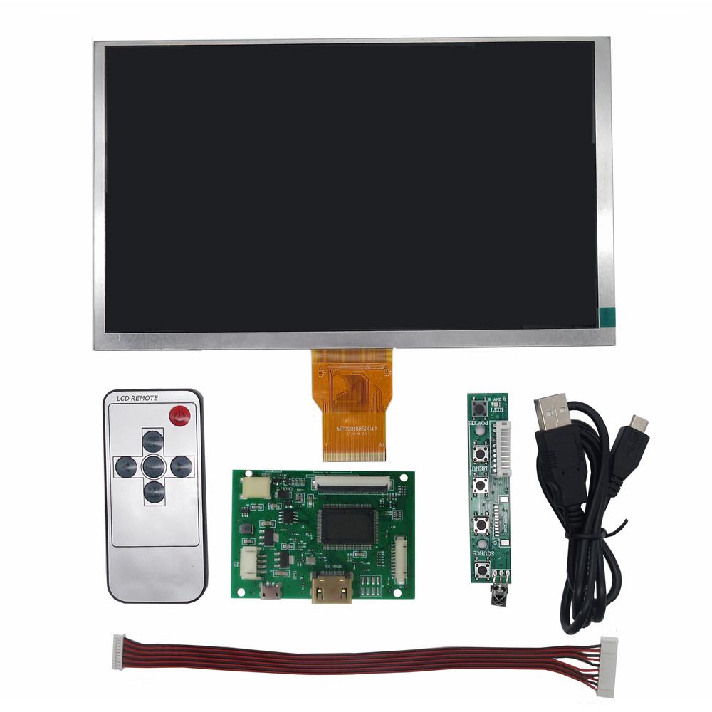 9 tommer 1024*600 skjerm LCD TFT-skjerm med driverkontrollkort HDMI-kompatibel for Lattepanda, Raspberry Pi Banana Pi