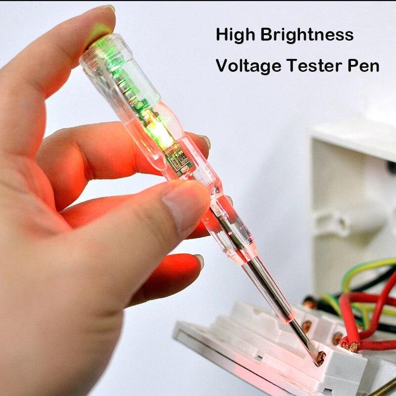 Induction Test Pencil AC110V 220V Voltmeter Voltage Probe Volt Meter Electric Indicator Power Detector Tester Socket