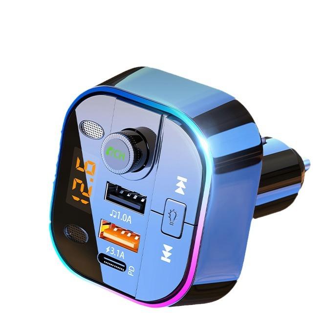 Car Bluetooth Receiver, MP3 Player, Multifunctional Lossless Sound Quality , Charger