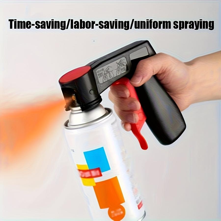 Polishing Paint Spray Gun Adaptor Instant Aerosol Trigger Handle with Full Grip Lock Universal Fit Cars Maintenance Care Tool