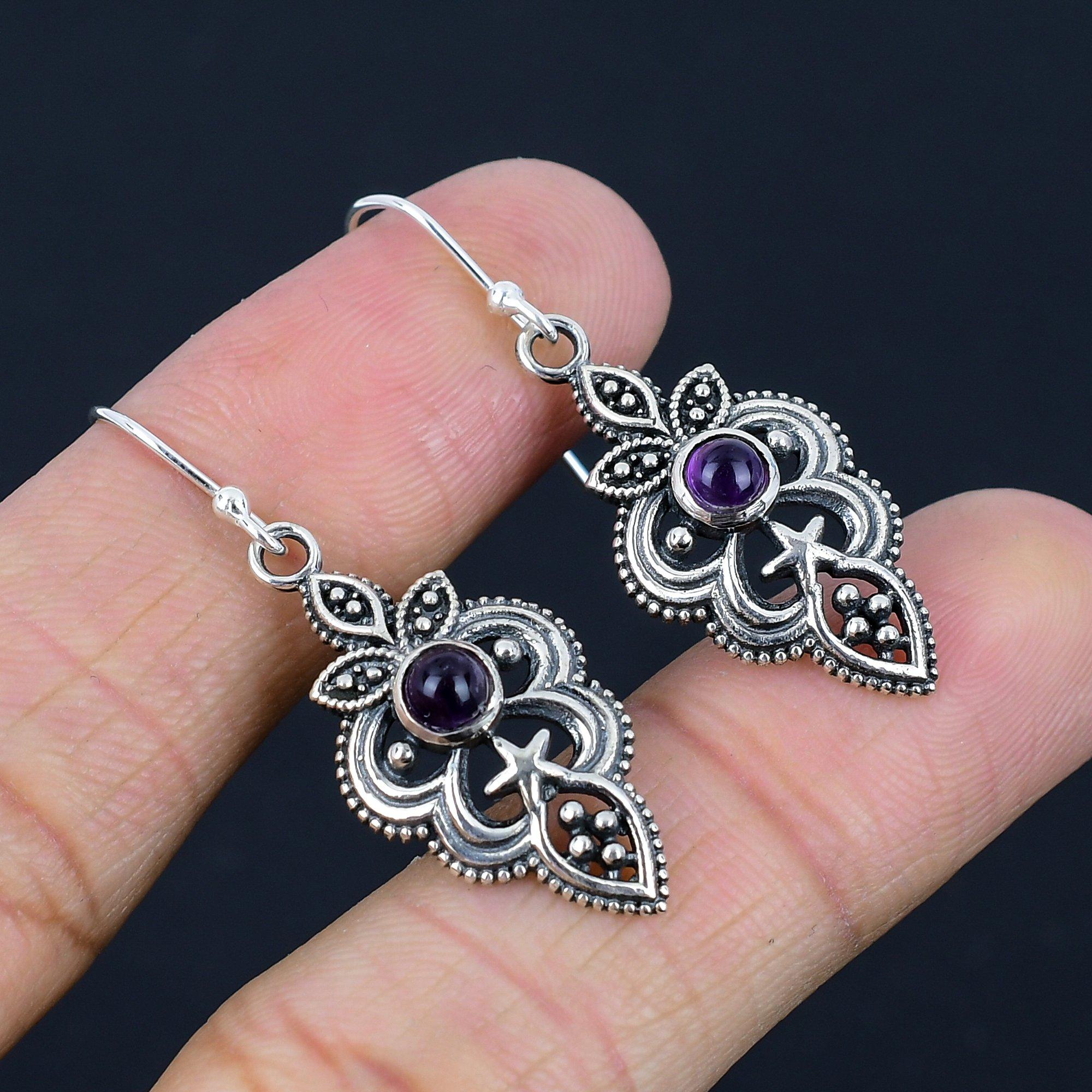 Carnelian, Pearl Gemstone Earrings Solid 925 Sterling Silver Handmade Earrings Jewelry Gift For Women And Girls E-2065