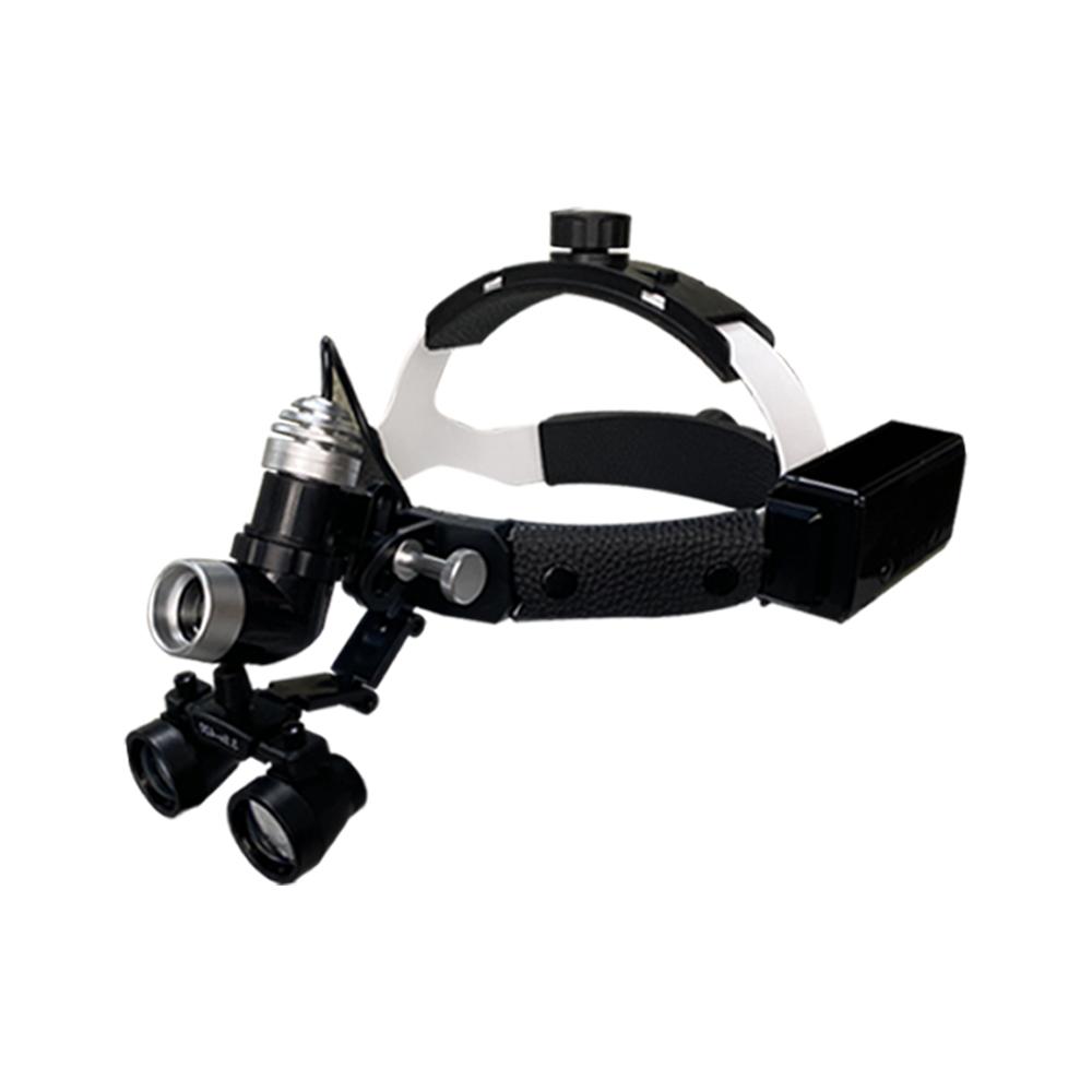 Niceden 7W Dental LED Head Light Lamp For Binocular Loupes Brightness Spot Ajustable Dental Lab Headlamp Surgical Headlight