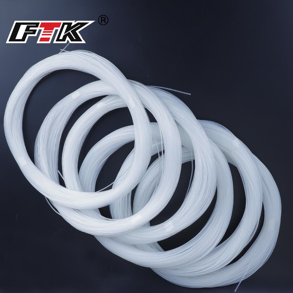 FTK 1pcs 50m Large Strong Fishing Line Thick Nylon Crystal Monofilament Fishing Line Sea Fishing Accessories Tools 1mm-2mm Carp fishing line
