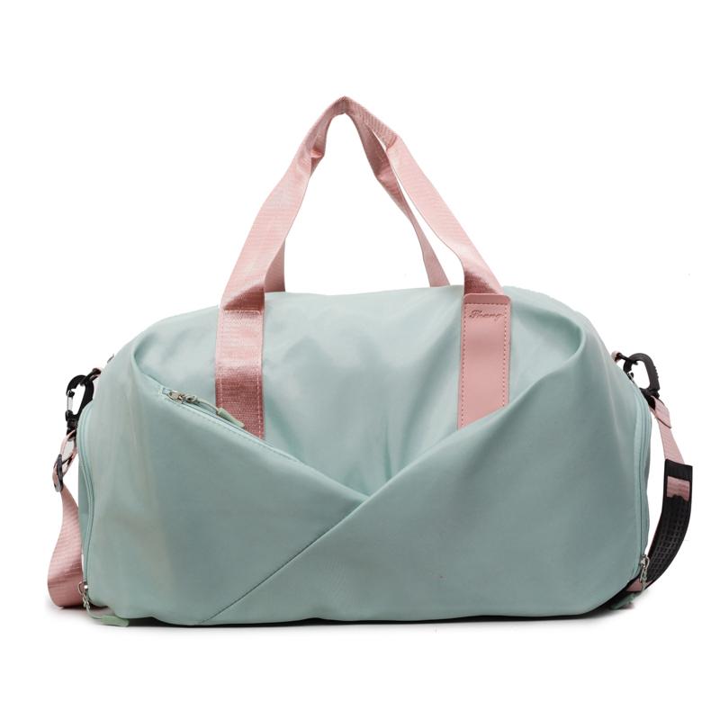 Women Sports Gym Bag Travel Dry Wet Bag Handbags Multifunction Swimming Tote Shoulder Weekend Fitness Duffle Yoga Shoes Daypack