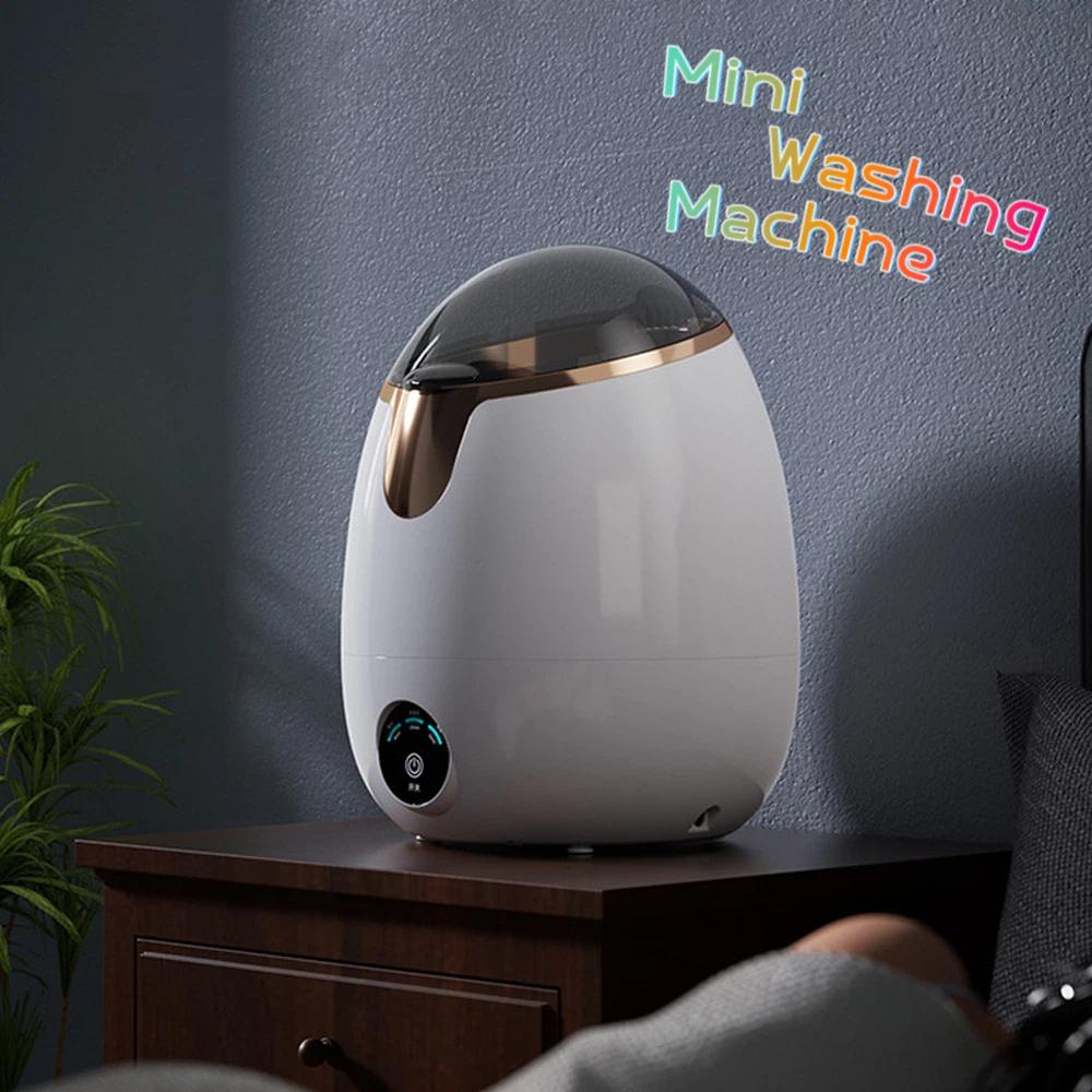 Mini Semi Automatic Single Tub Washing Machine with Top Transparent Window 5kg Capacity Household Use Metal & Plastic