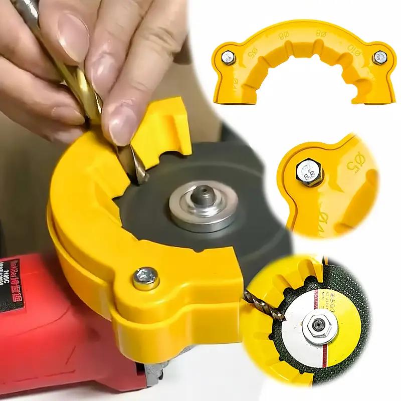 Drill Bit Sharpener Suitable for All Drill Bits, Suitable for Angle Grinder Accessories, Drill Bit Sharpener